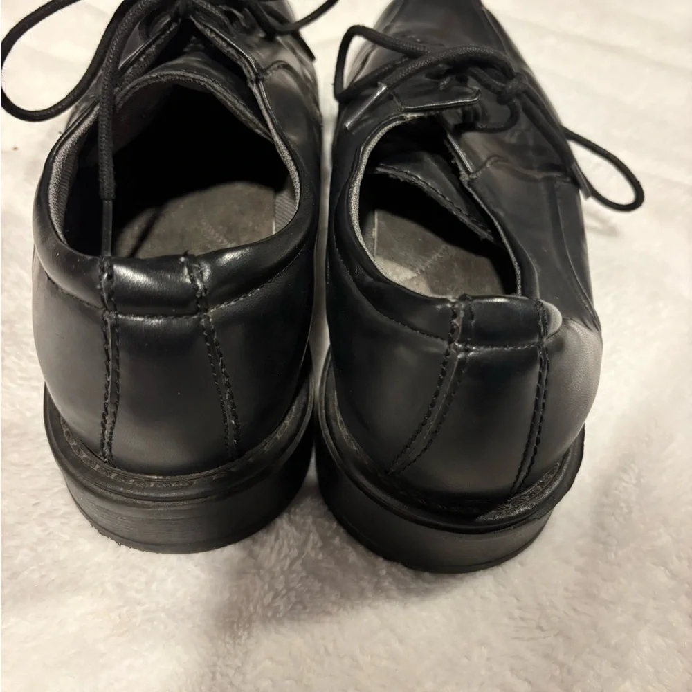 GEORGE Comfort Start KEV Men's Black Lace Up Oxford Dress Shoes Size 10